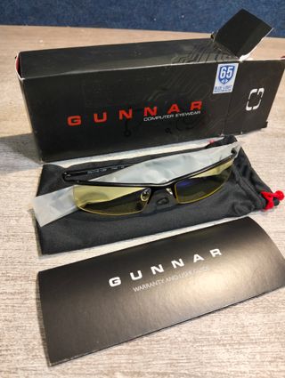Gunnar Optiks Emissary Onyx Gafas para PC de Pantalla, Color Negro
