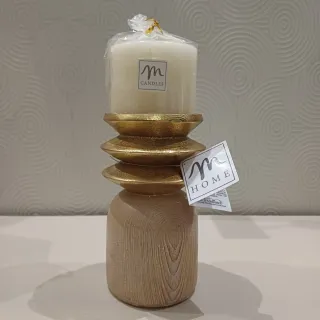 Portacandele M Home con candela