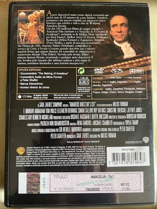 Amadeus de Milos Forman, Edição Especial 2 DVDs