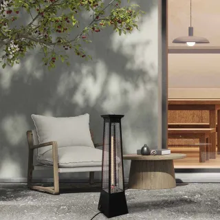 Estufa eléctrica exterior infrarrojos Kekai 2000W KT0110