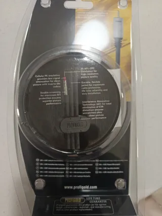 Cavo Profigold 1.5m SCART 3 RCA