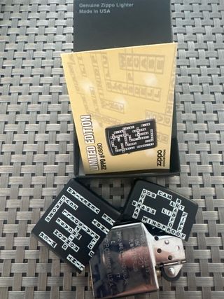 Zippo Edizione Limitata Crossword #0880