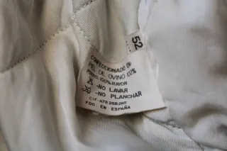 Cazadora cuero vintage negra