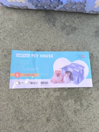 Casita para mascotas desmontable, suave y acogedor