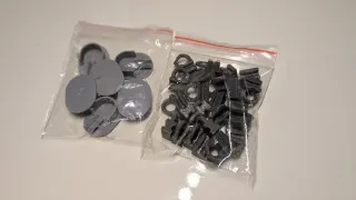 Topes y ganchos cortina Vw T4