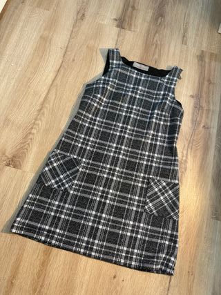 vestido estampado tartán - Dorothy Perkins M