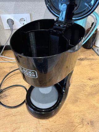 Cafetera Black&Decker Negra 10 Tazas