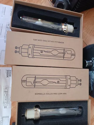 Focos LED y LEC para cultivo indoor