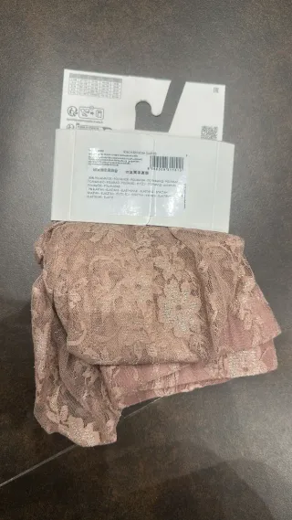 Calze Calzedonia pizzo rosa taglia L