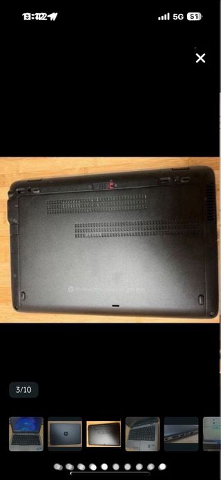 Portatil Hp EliteBook i5/SSD DE 12,5” OFERTA!!!!