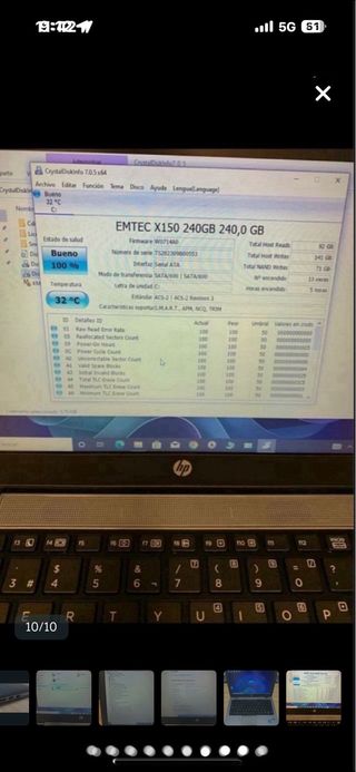 Portatil Hp EliteBook i5/SSD DE 12,5” OFERTA!!!!