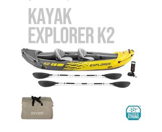 Kayak Hinchable Intex Explorer K2 Adultos