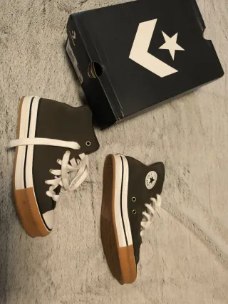 Converse Piel Ante Marrón Talla 38