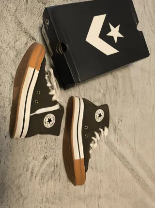 Converse Piel Ante Marrón Talla 38