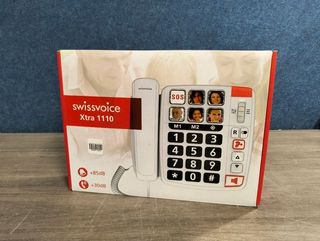 Teléfono fijo SWISSVOICE ATL1418644 blanco