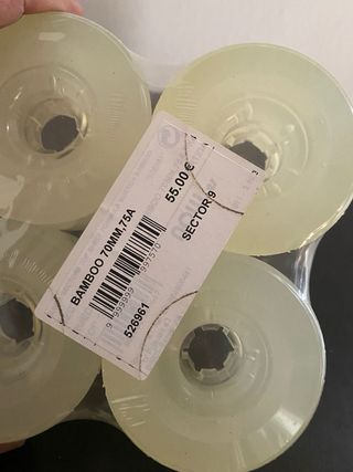 Ruedas Sector 9 70mm 75a