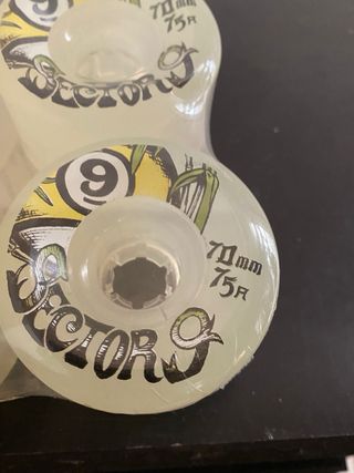 Ruedas Sector 9 70mm 75a