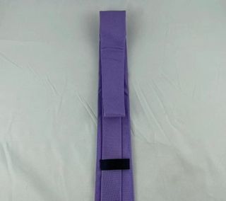 Corbata morado cielo + gemelos a juego con caja