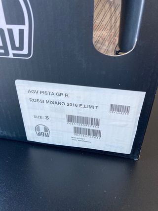 AGV Pista GP R Rossi Misano