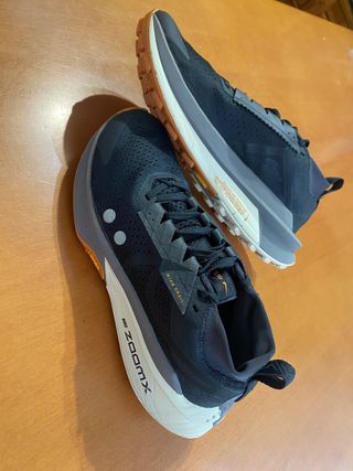 Nike Zegama Trail Running Shoes Black Orange