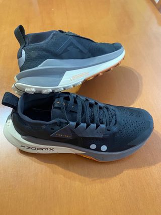 Nike Zegama Trail Running Shoes Black Orange