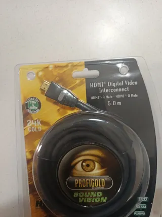 Cavo HDMI Profigold 24K Gold Sound Vision 5mt