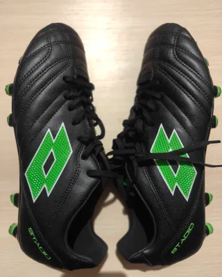 Scarpe calcio Lotto nere e verdi