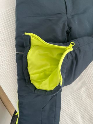 Pantalón de esquí infantil con tirantes