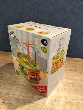 Small Foot Pequeño Pie Company 4244 - Habilidades motoras Cubos Safari Juguete