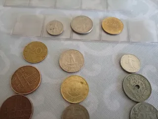 Lote monedas antiguas