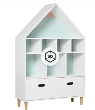 Estantería Infantil Madera Casa