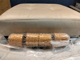 Puff Almacenaje 37L 38x38x40 cm Beige SONGMICS LSF0516W02