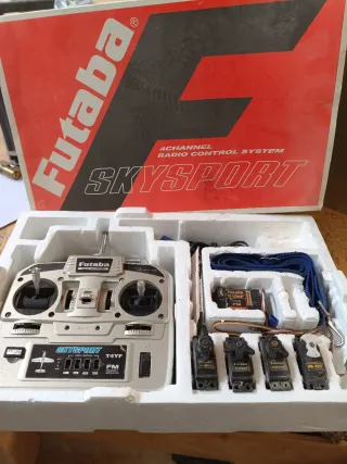Emisora Radio Control Futaba 4 Canales