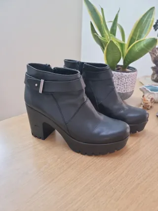 Botines Camila's Piel Plataforma