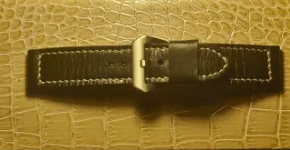 Correa Cuero Premium 24mm Tipo Panerai