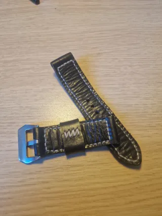 Correa Cuero Premium 24mm Tipo Panerai