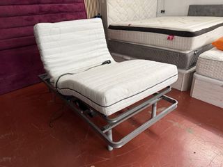 Letto Elettrico Articolato e Materasso in Lattice 90x190