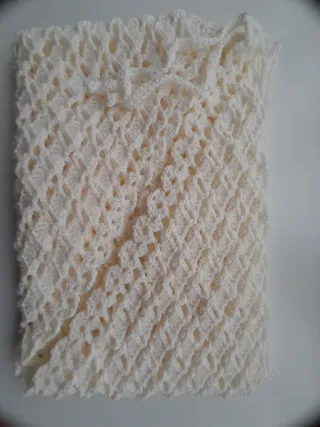 Toquilla crochet crema T. M-L