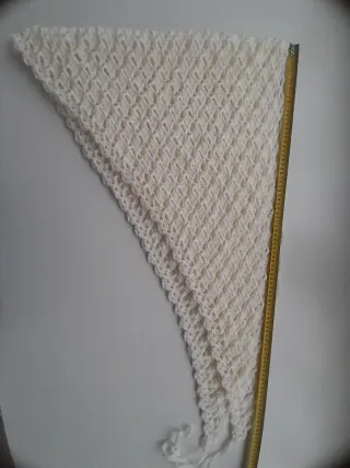 Toquilla crochet crema T. M-L