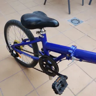 Bicicleta plegable ALIFE azul niños