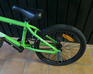 Bicicleta BMX Verde Deportiva