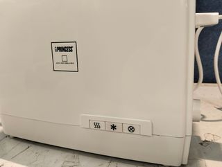 Tostadora Princess Simply White 2 Rebanadas 800W Blanco