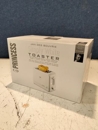 Tostadora Princess Simply White 2 Rebanadas 800W Blanco