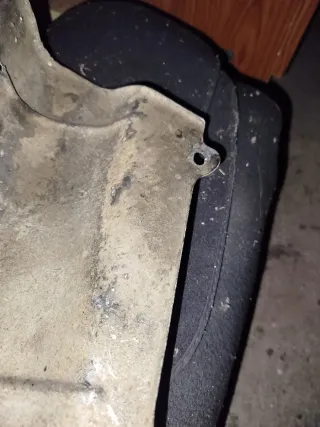 Chapa protectora tubo de escape Citroen AX 1.5d