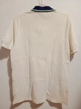 Polo Lacoste Vintage Blanco roto o Marfil