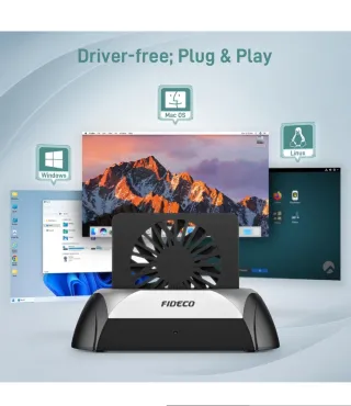 Estación Acoplamiento Discos Duros FIDECO