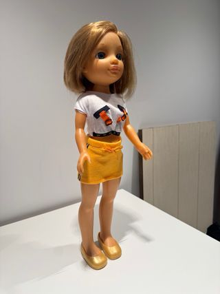 Nancy 2 Muñecas y Mochila Lentejuelas