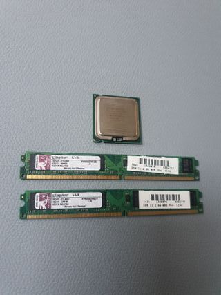 2x Kingston DDR2 800MHz 2GB RAM + Pentium E530