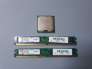 2x Kingston DDR2 800MHz 2GB RAM + Pentium E530