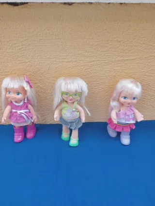 Lote 3 muñecas Barriguitas